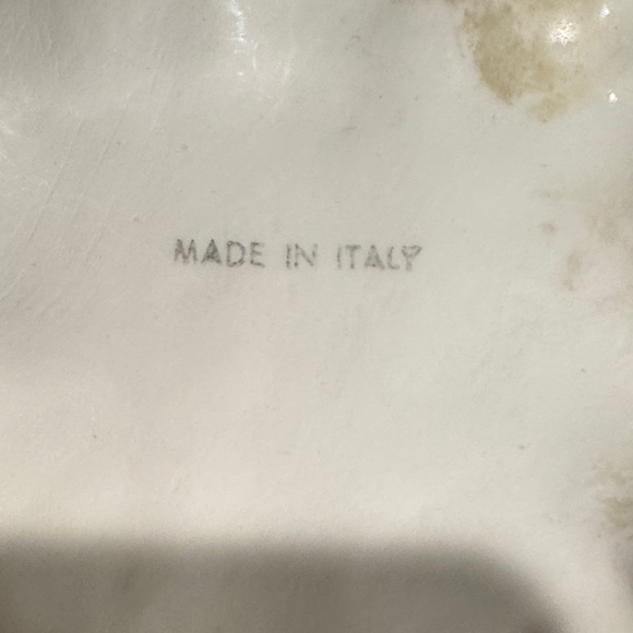 Italian Elegant White Ceramic Planter /Bowl - Picture 5 of 7